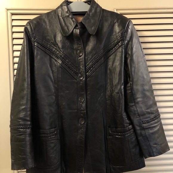 Vintage Leather Jacket - Picture 2 of 14